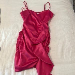 LIKELY hot pink ruffle dress size 0